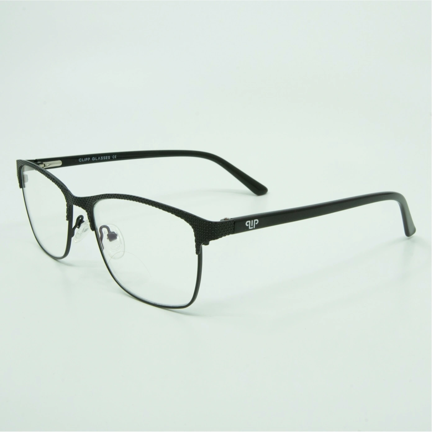 Clipp Glasses Amber fekete szemüveg jobbról
