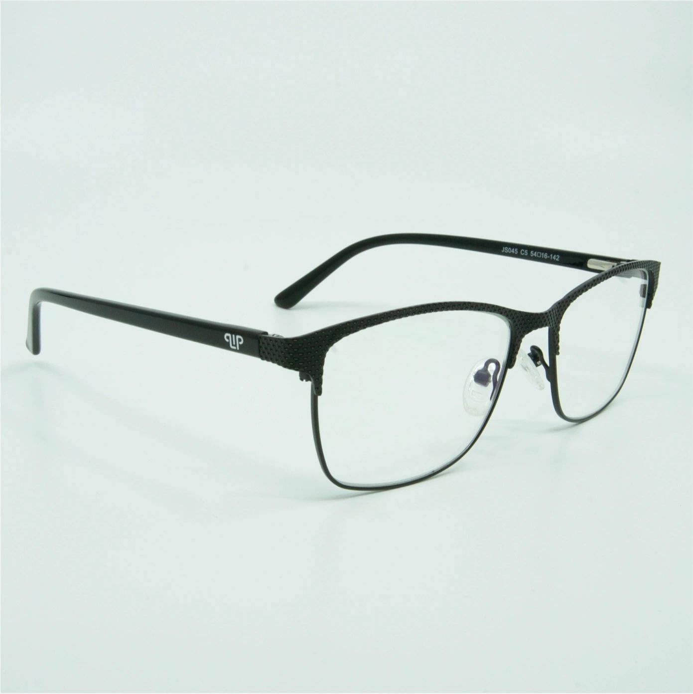 Clipp Glasses Amber barna szemüveg balról