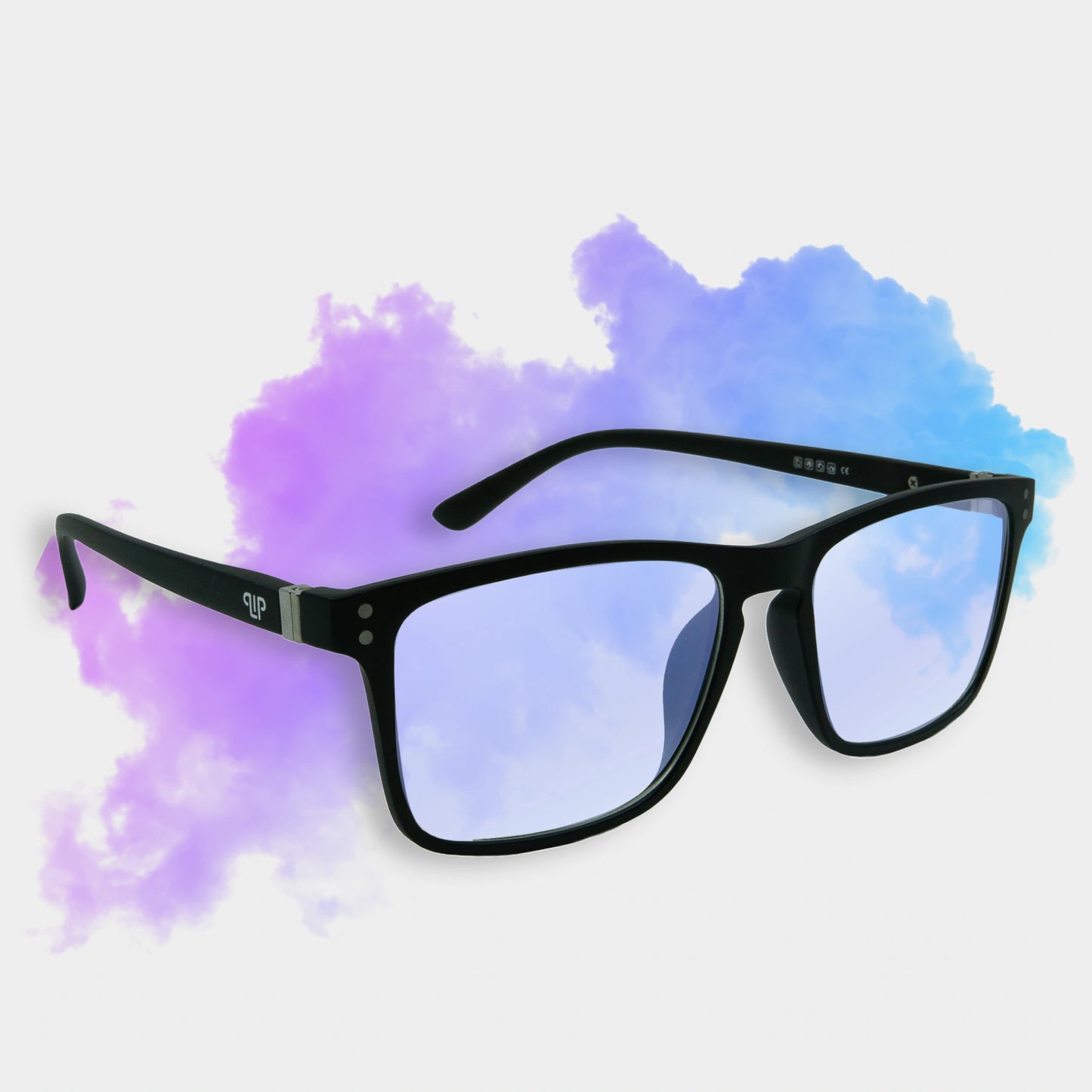 Clipp Glasses Cubed monitor szemüveg balról