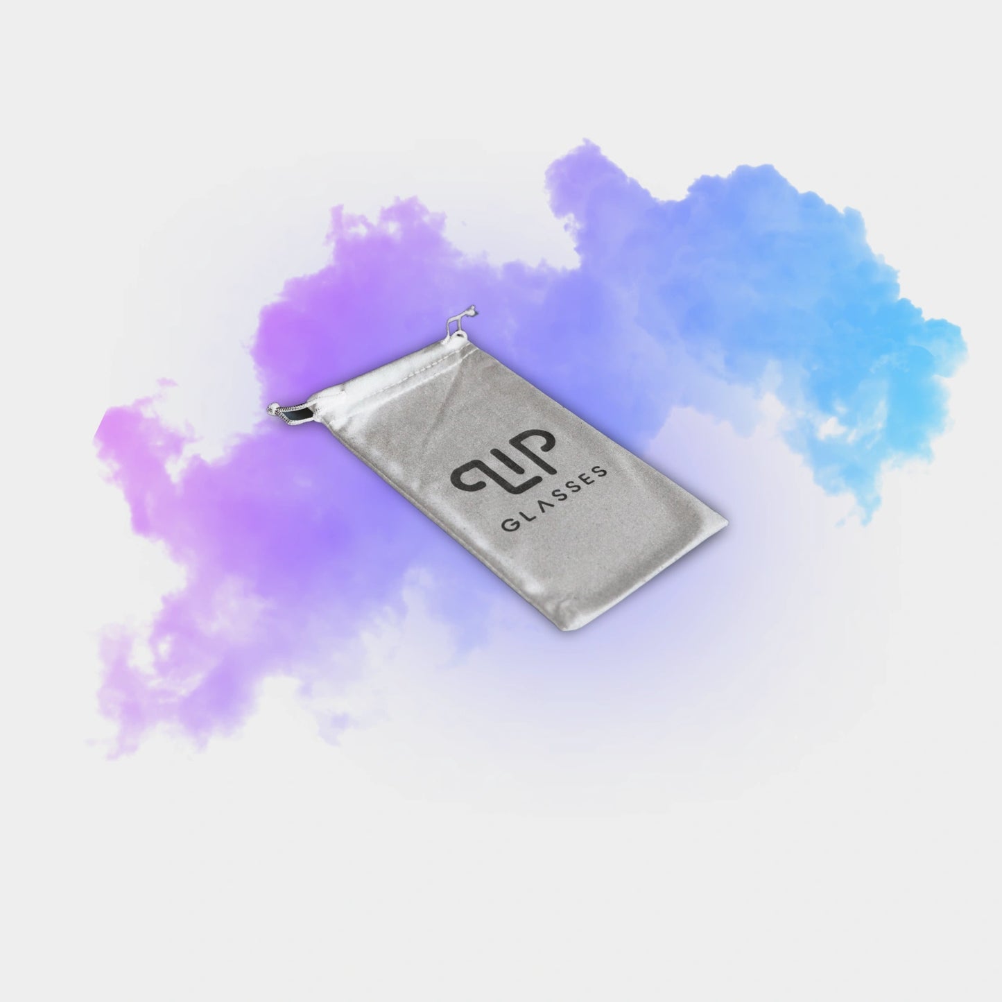 Clipp Glasses szürke szövettok