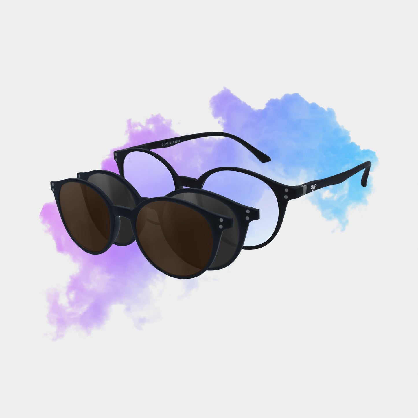 Clipp Glasses Sierra monitor szemüveg fekete és barna fedőlencsével