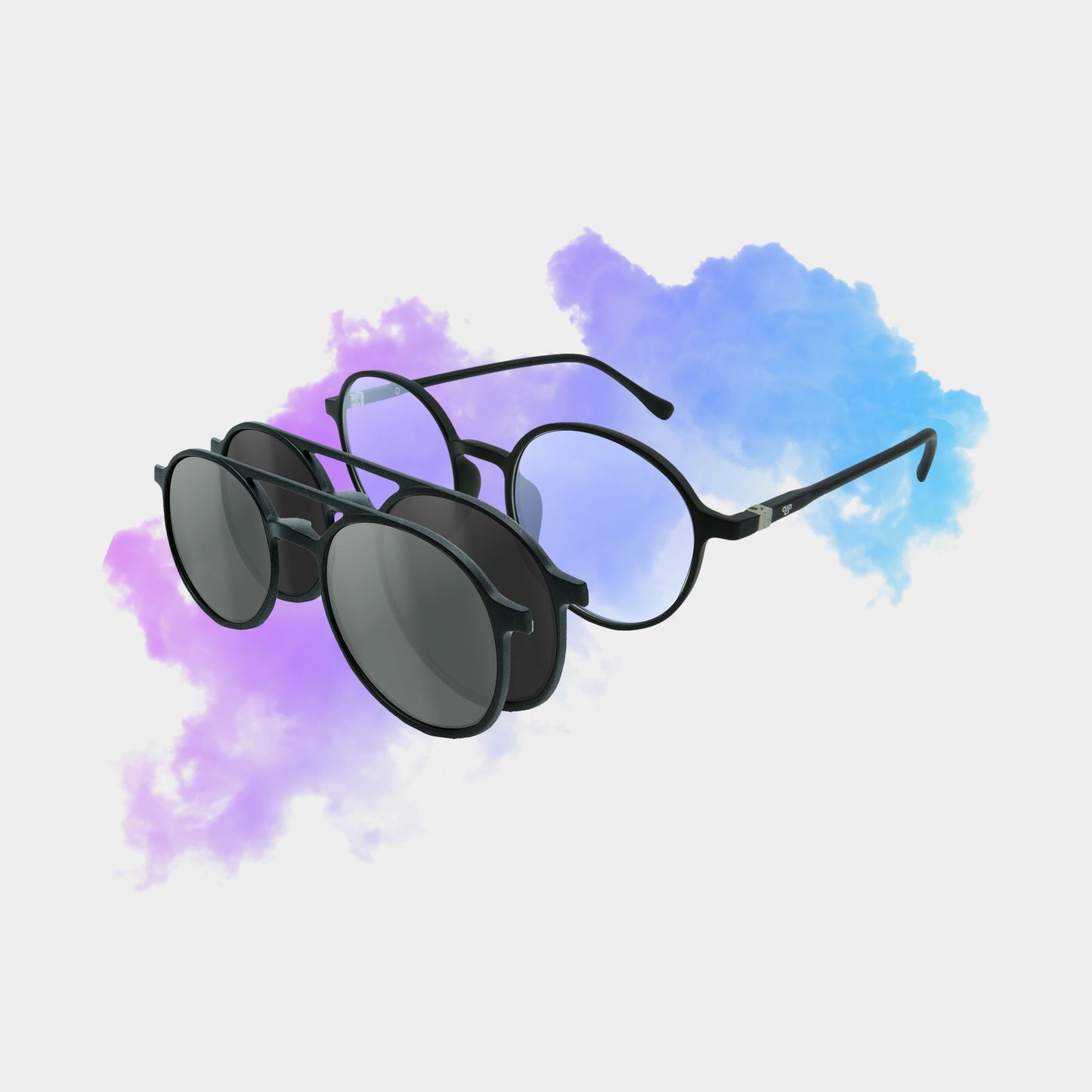 Clipp Glasses Harry monitor szemüveg fekete és ezüst fedőlencsével