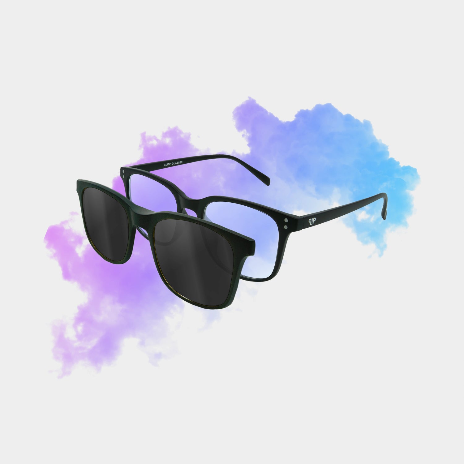 Clipp Glasses Classic szemüveg fekete fedőlencsével
