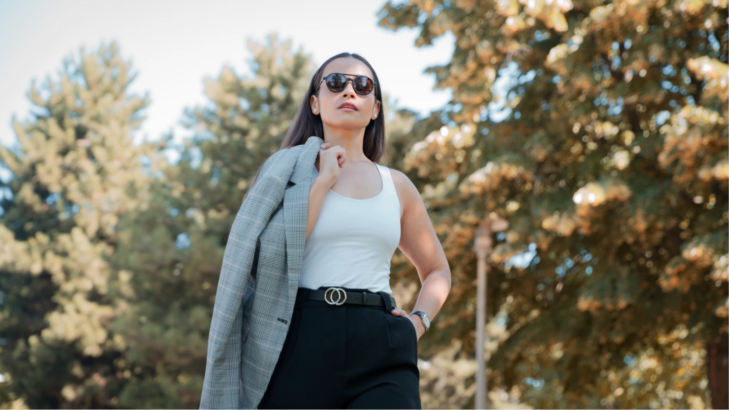 Clipp Glasses Harry monitor szemüveg női modellen kültéren