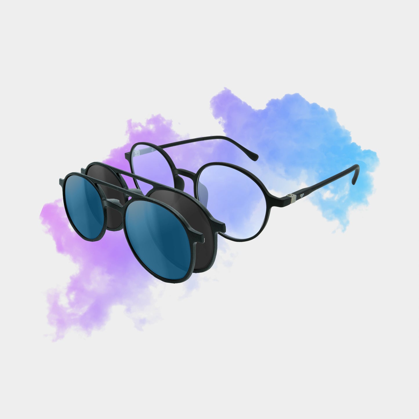Clipp Glasses Harry monitor szemüveg fekete és kék fedőlencsével